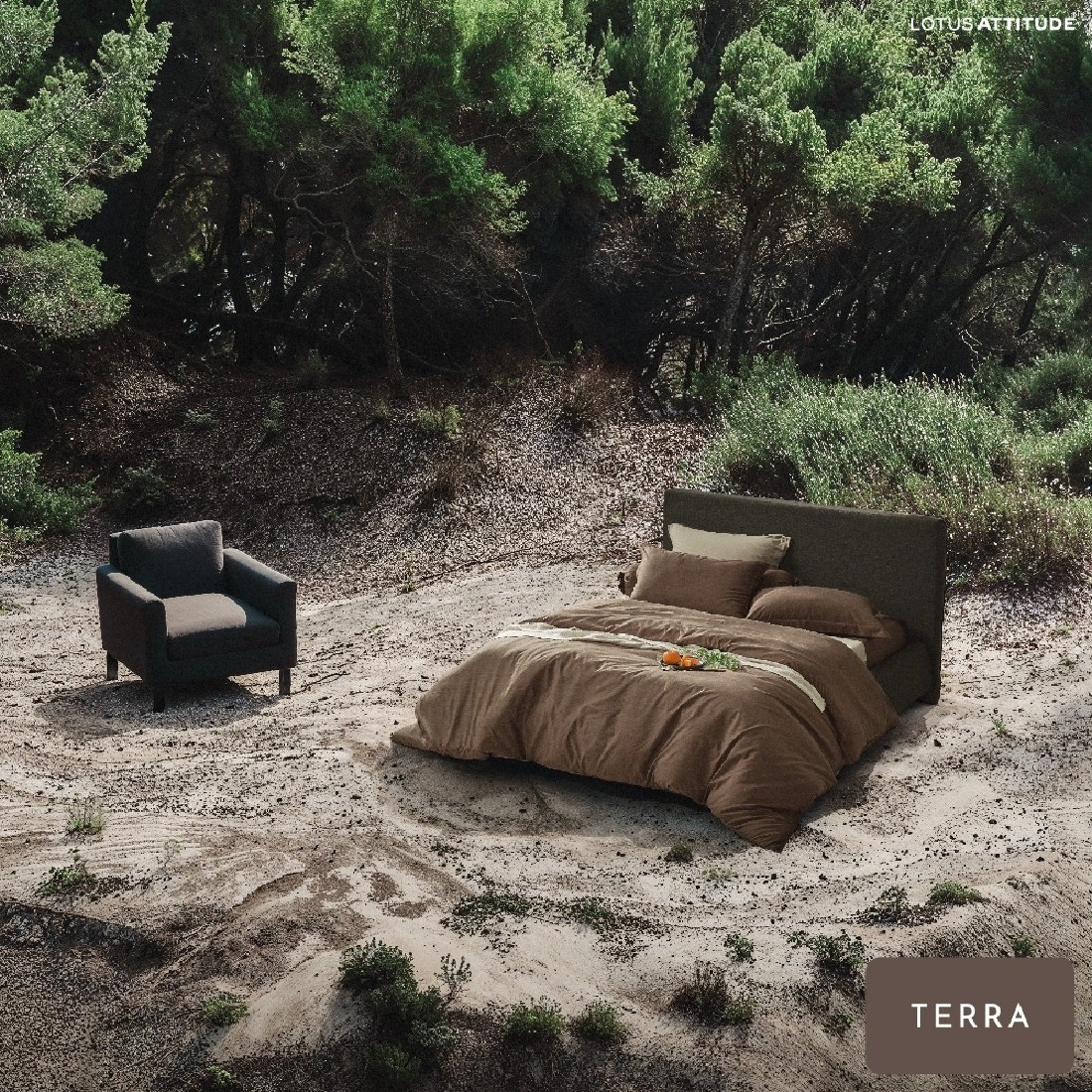 ผ้านวม NORDEN ELEMENTS : TERRA ขนาด 70x90 (1ชิ้น)