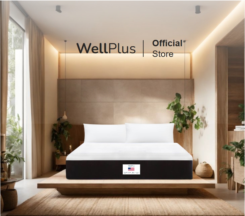 Wellplus ที่นอนพ็อกเก็ตสปริง รุ่น Taylor ความหนา11 นิ้ว ขนาด 6ฟุต-4