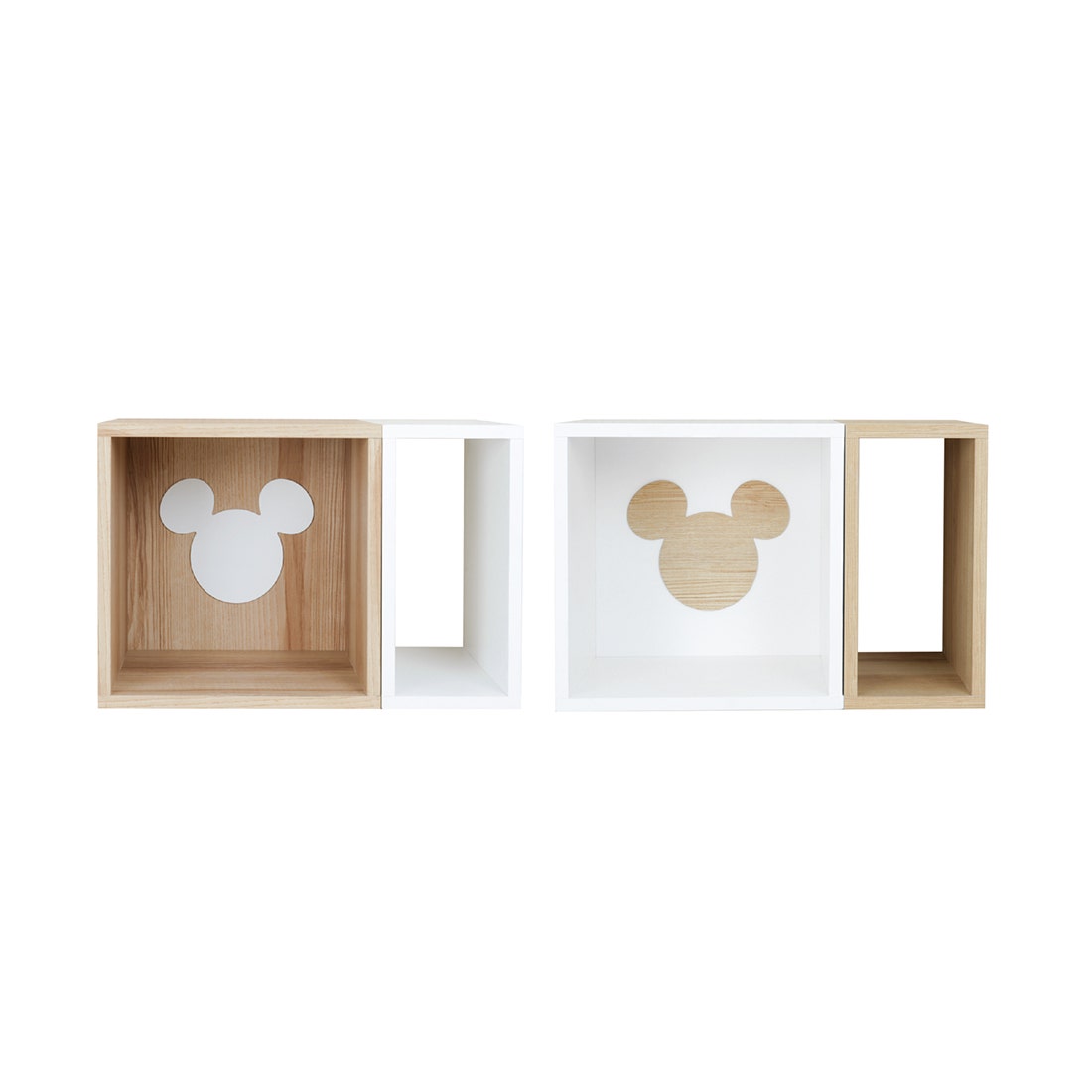 กล่องโล่ง 2 ชิ้น DISNEY รุ่น MICKEYCUBE-C/2S