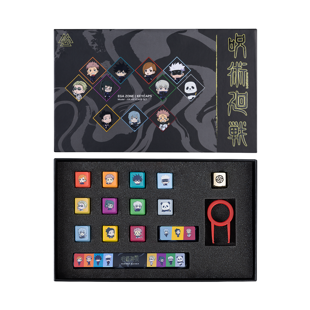 EGA คีย์แคป JUJUTSU KAISEN COLLECTION KEYCAP SET SD-1