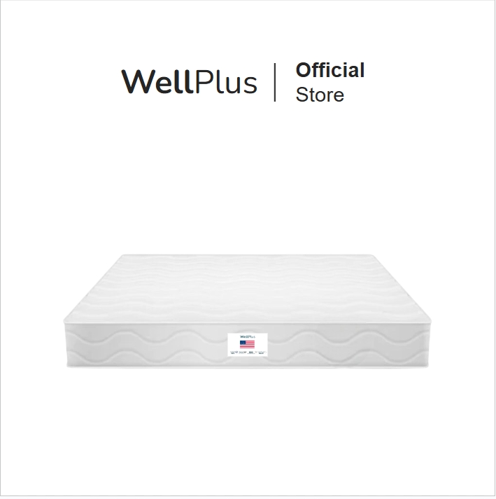 Wellplus ที่นอนยางพาราแท้ สัมผัสแน่น รุ่น Skylar ความหนา 6 นิ้ว ขนาด 3ฟุต-1