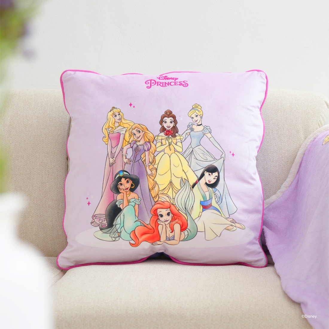 หมอนอิง DISNEY รุ่น PRINCESS COLLECTION ลาย PRINCESS MIX-01