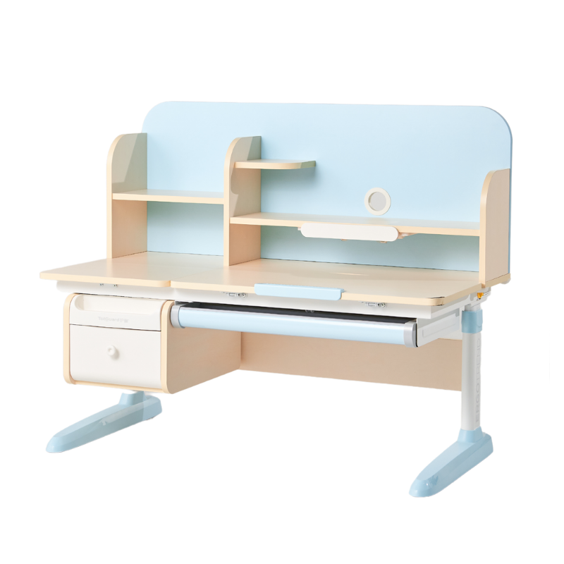 Treasure Desk โต๊ะเด็กปรับระดับ ErgotrendKids สีฟ้า