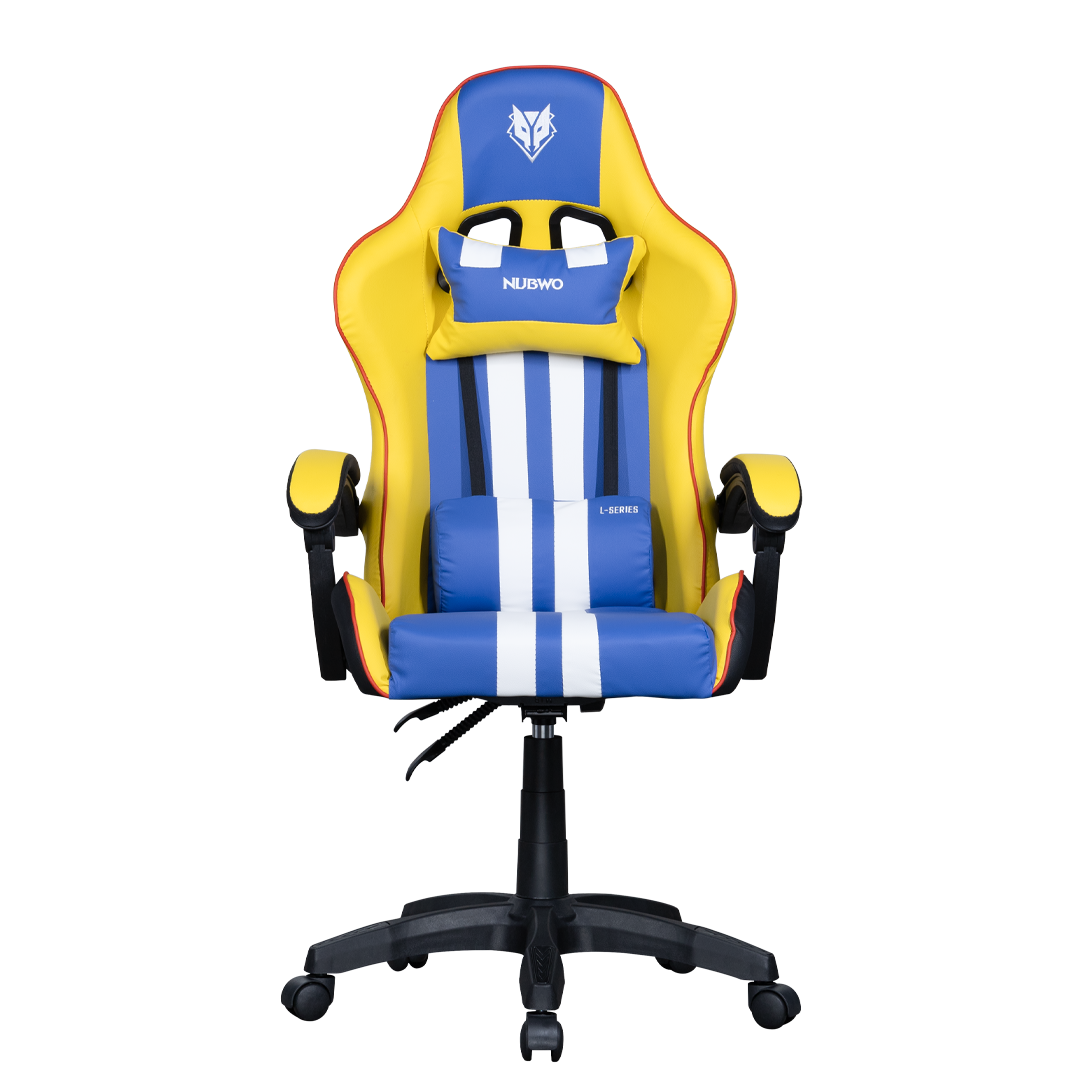 Nubwo L เก้าอี้เล่นเกม Gaming Chair รุ่น L201 Yellow Blue