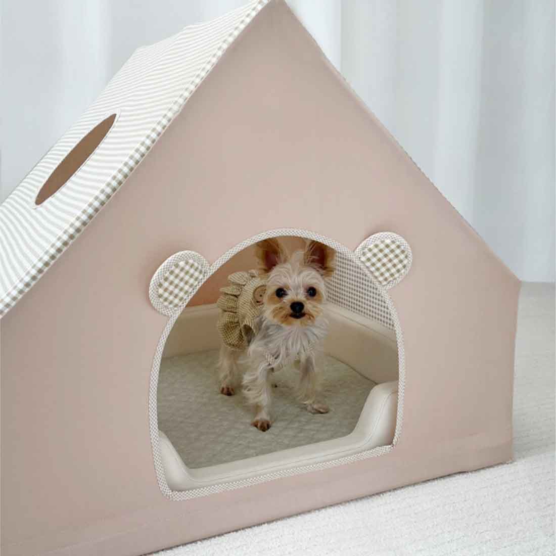 Coco Lieto Pet House สีชมพู PH001P-1