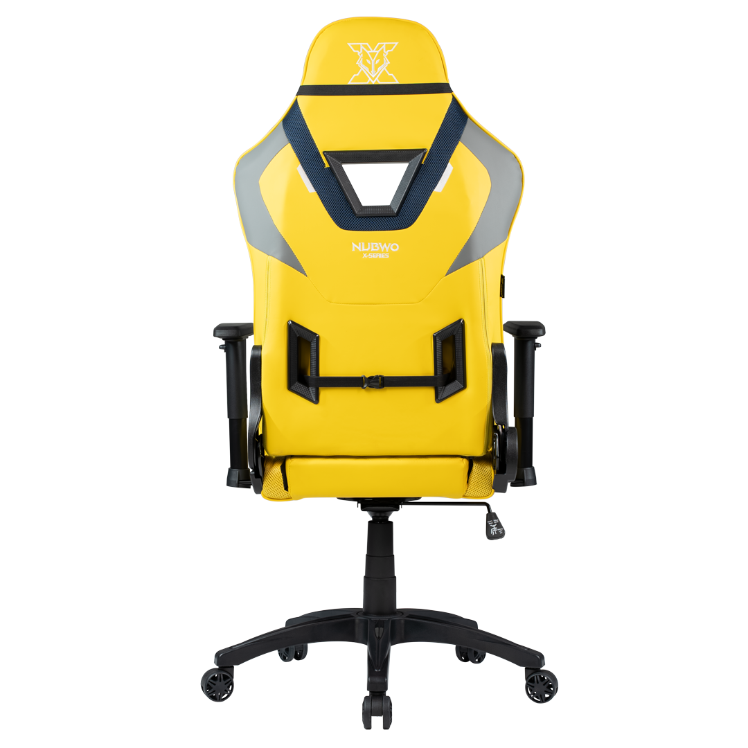 Nubwo X เก้าอี้เล่นเกม Gaming Chair รุ่น NBCHX118 Crimson Yellow Inferno