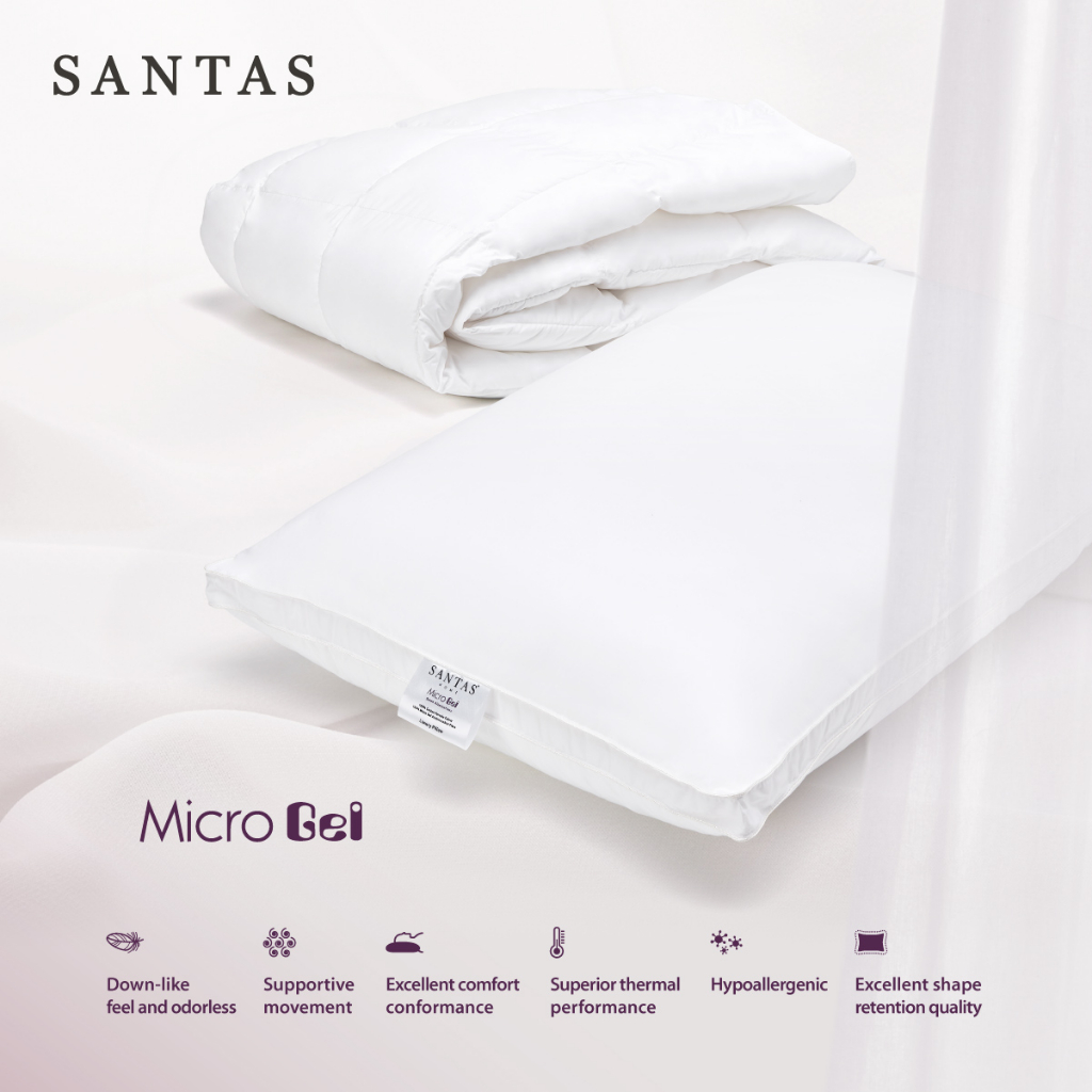 SANTAS หมอนหนุน รุ่น MICRO GEL - LUXURY 06